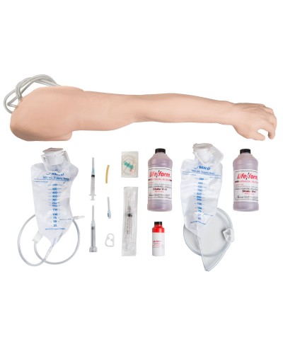 Advanced Venipuncture and Injection Arm, White
